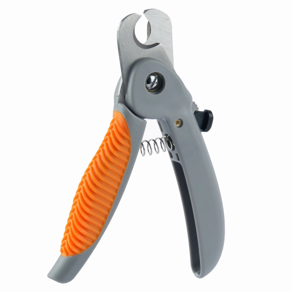 Wahl Powergrip Nail Clipper for Dogs and Cats (Grey/Orange,16cm)