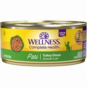 Wellness Complete Health Pate Turkey Dinner Canned Cat Food