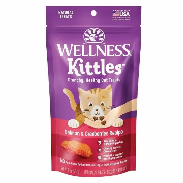 Wellness Kittles Salmon & Cranberries Cat Treats