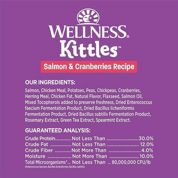 Wellness Kittles Salmon & Cranberries Cat Treats
