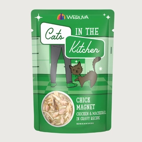 WERUVA Cats in the Kitchen Chick Magnet Wet Food for Cats