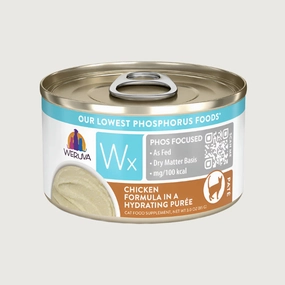 WERUVA Wx Phos Focused Chicken Formula in a Hydrating Pure for Cats