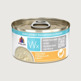 WERUVA Wx Phos Focused Chicken Formula in Gravy for Cats
