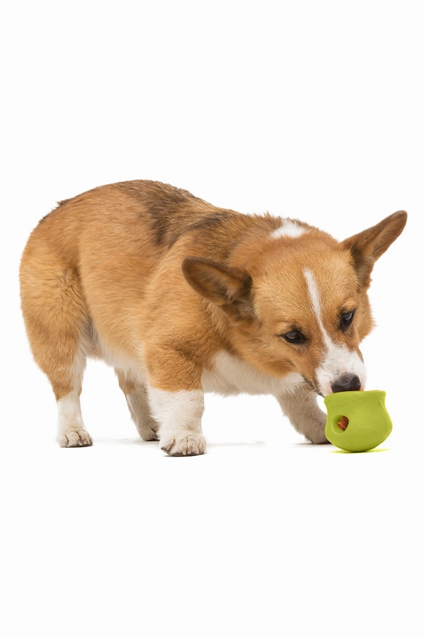 West Paw Zogoflex Toppl Granny Smith Dog Toy
