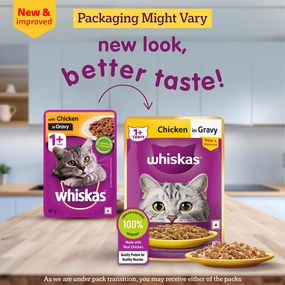 Whiskas Chicken Gravy Adult Cat Wet Food