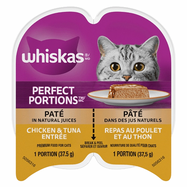 Whiskas Perfect Portions Chicken & Tuna Pt Wet Cat Food