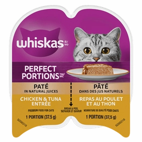 Whiskas Perfect Portions Chicken & Tuna Pt Wet Cat Food