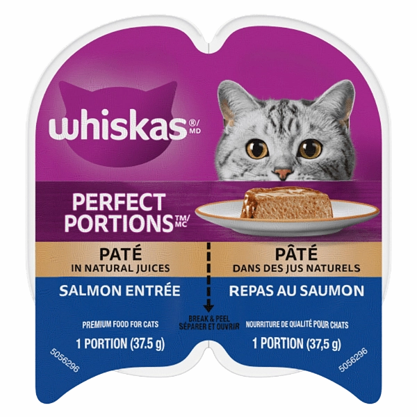 Whiskas Perfect Portions Salmon Pt Wet Cat Food