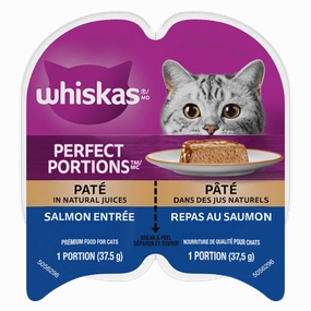 Whiskas Perfect Portions Salmon Pt Wet Cat Food