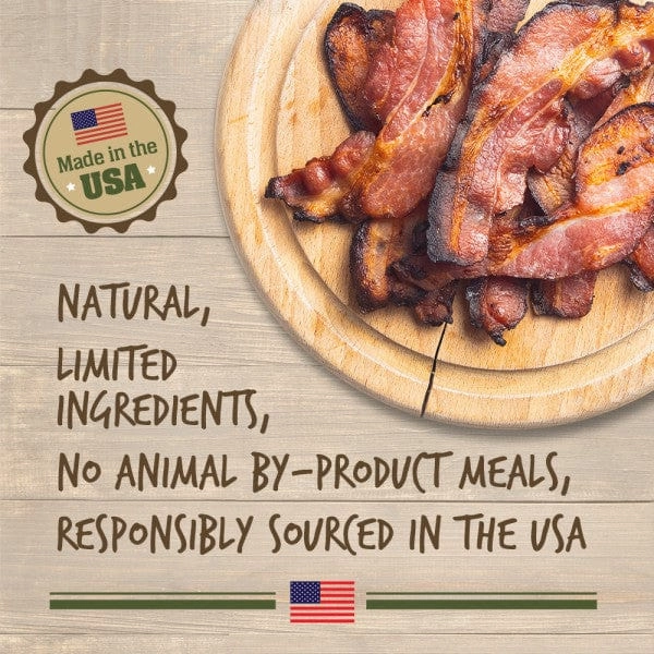Wildly Natural Whole Jerky Bacon Strips Dog Treats