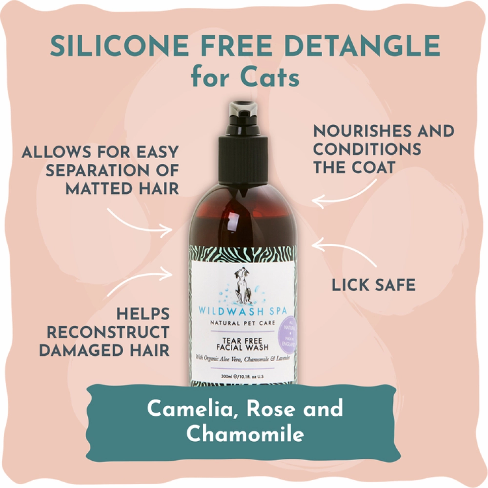 WildWash Detangle Spray for Cats