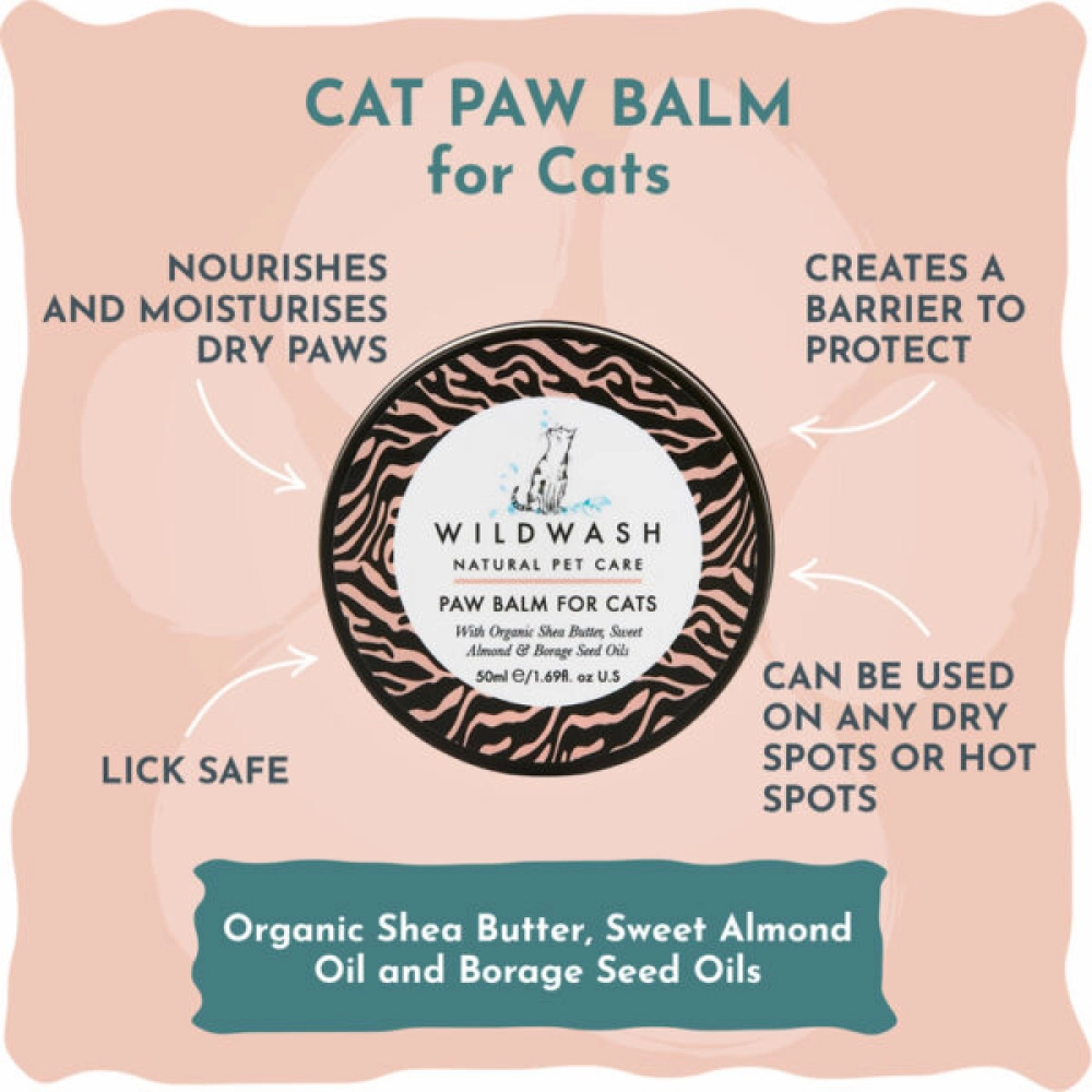 WildWash Paw Balm for Cats