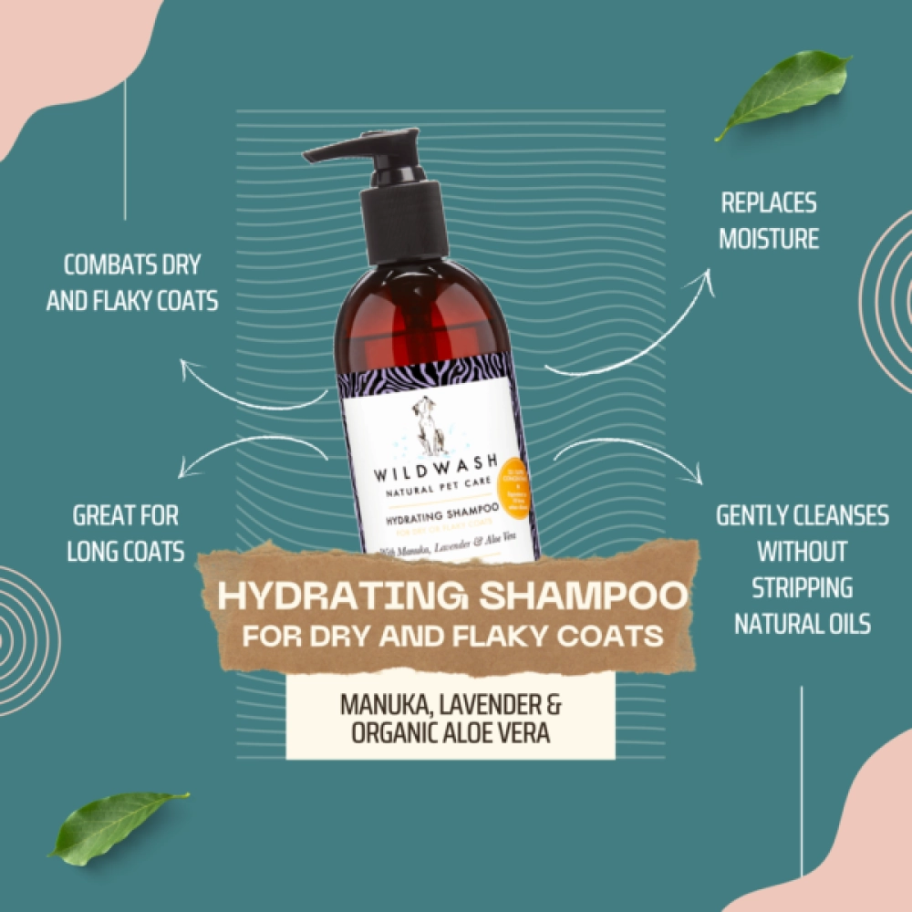 WildWash Pro Hydrating Shampoo for Dogs and Cats