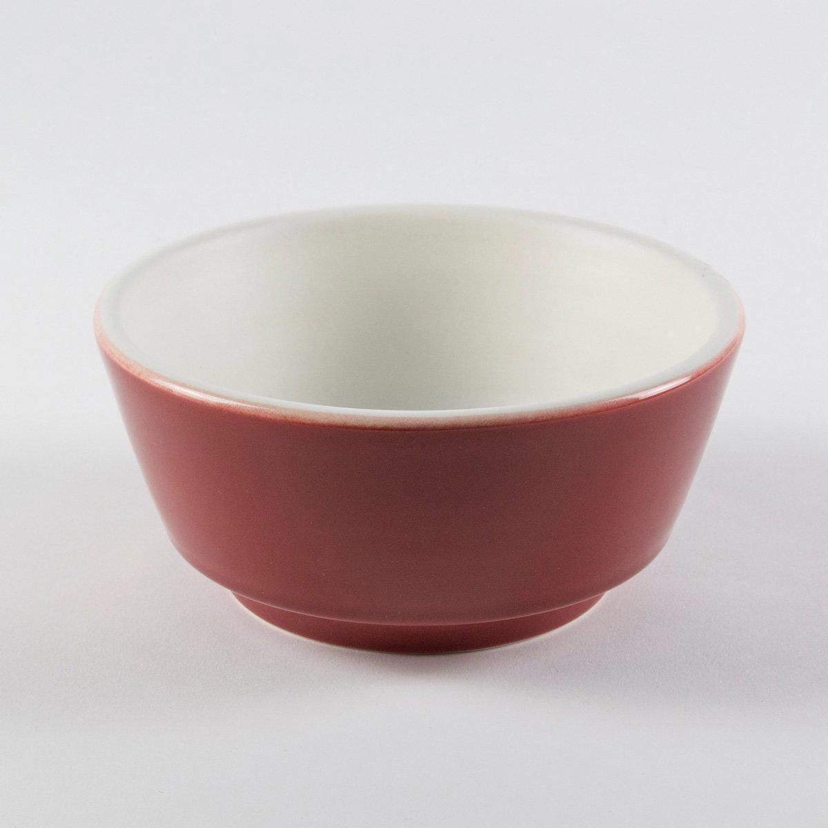 Wine Red And Pappa Dog Food Bowl