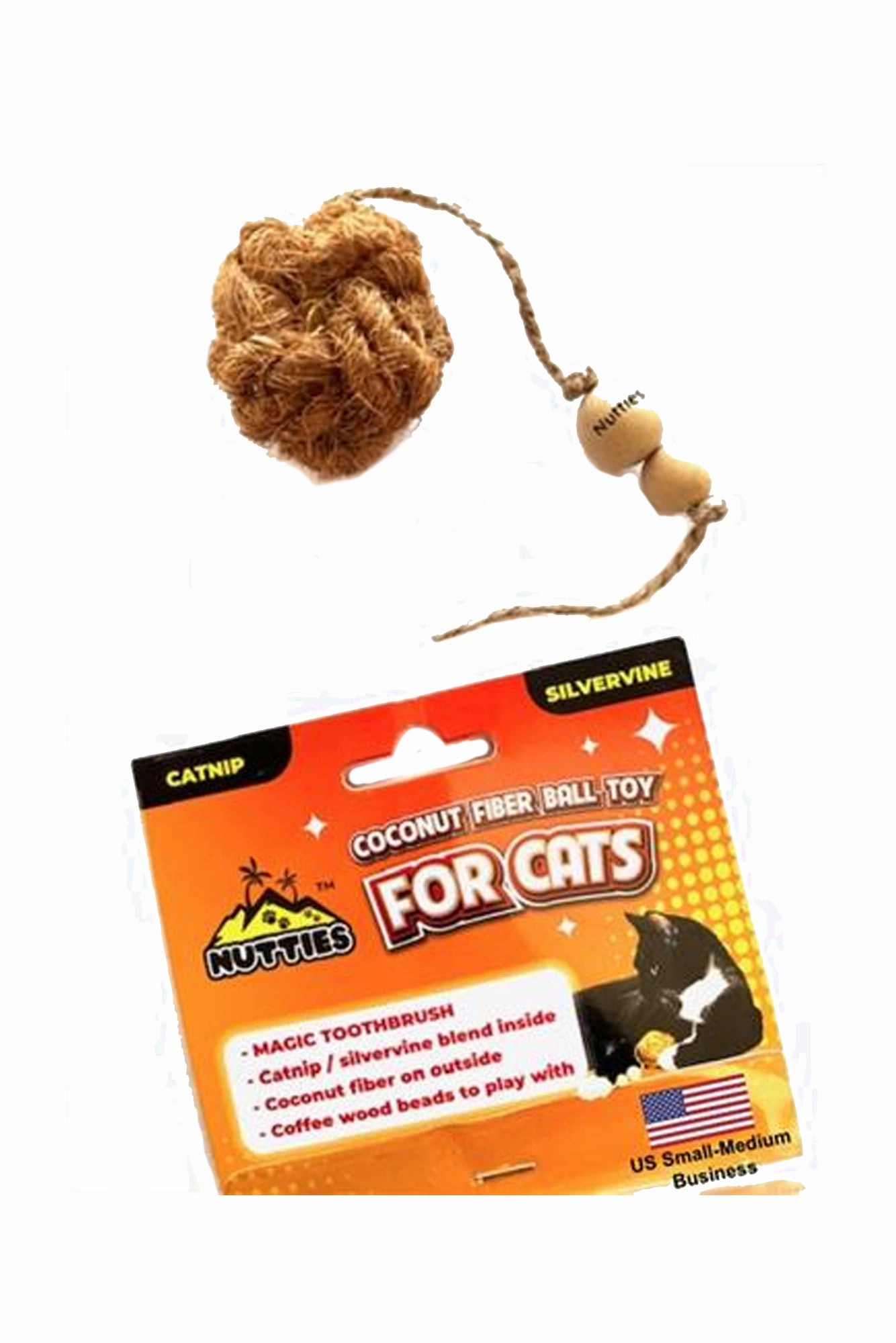Woodies Nutties for Cats Toy