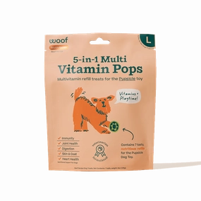 Woof Pet Pupsicle 5-In-1 Multi Vitamin Pops