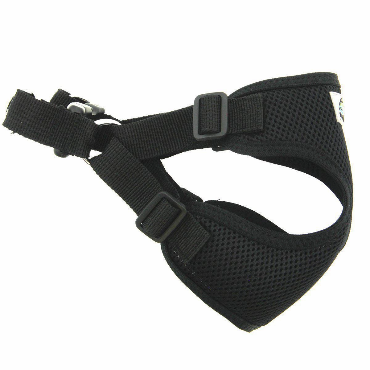Wrap And Snap Choke Free Dog Harness Black