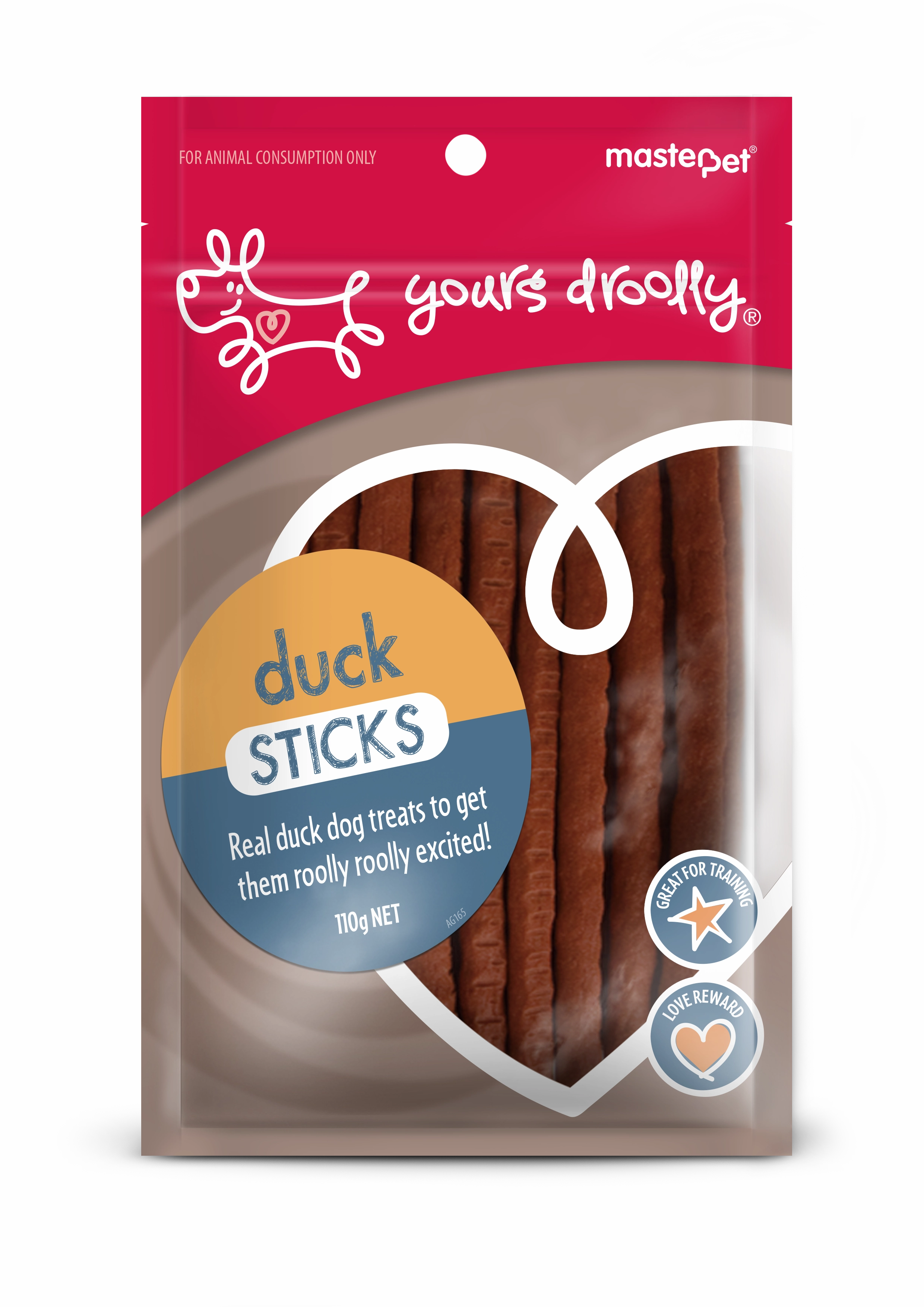 Yours Droolly - Duck Sticks Dog Treat (110g)