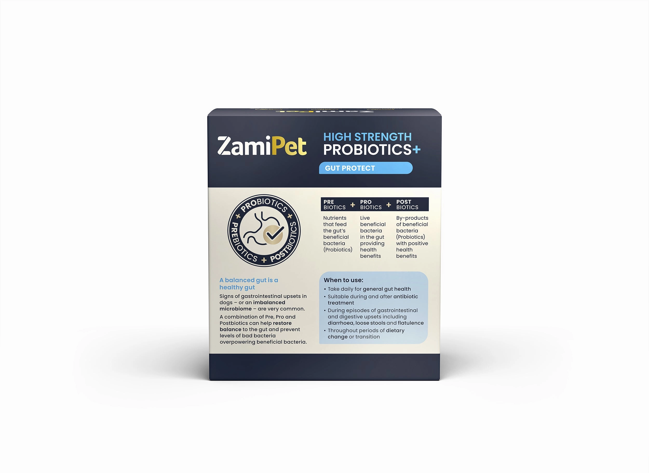 ZamiPet - Probiotics Gut Protect (30x1.2g)