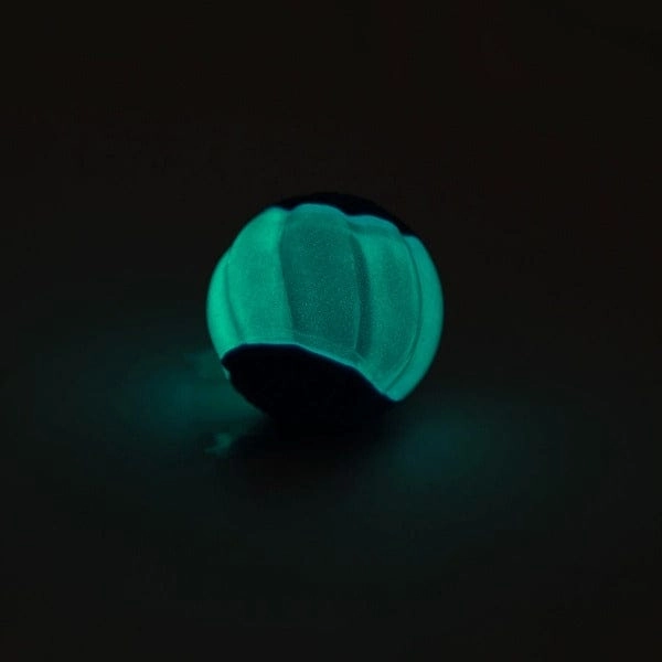 Zeus Duo Ball Toy; Glow and Squeaker