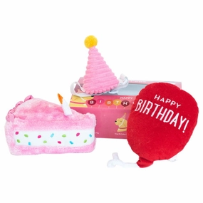 Zippy Paws - Birthday Box Pink