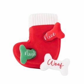 ZippyPaws - Holiday Burrow - Naughty or Nice Stocking