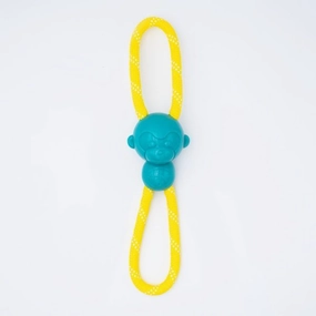 ZippyPaws - ZippyTuff Monkey RopeTugz - Teal