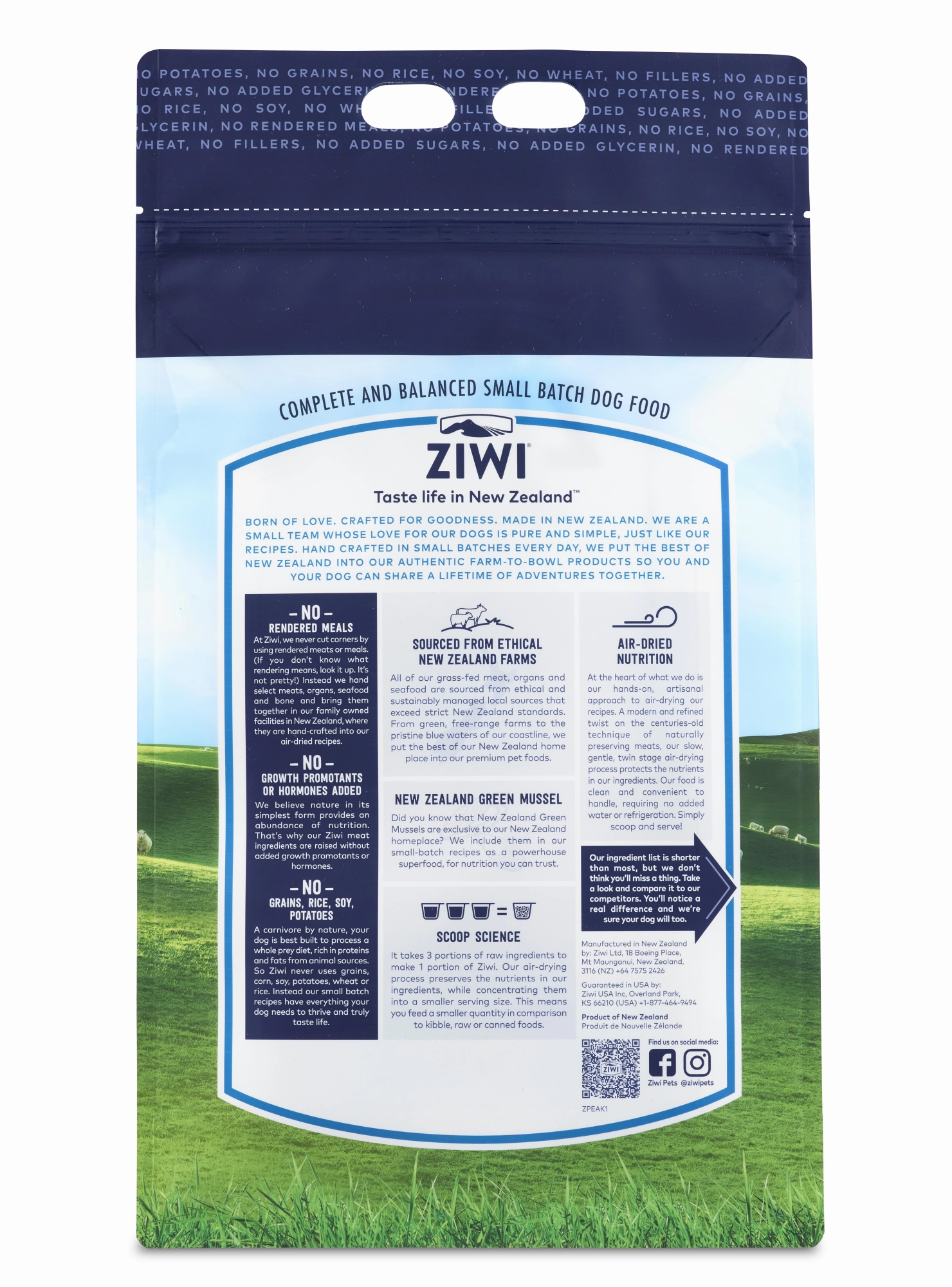 Ziwi Peak Air-Dried Lamb Recipe