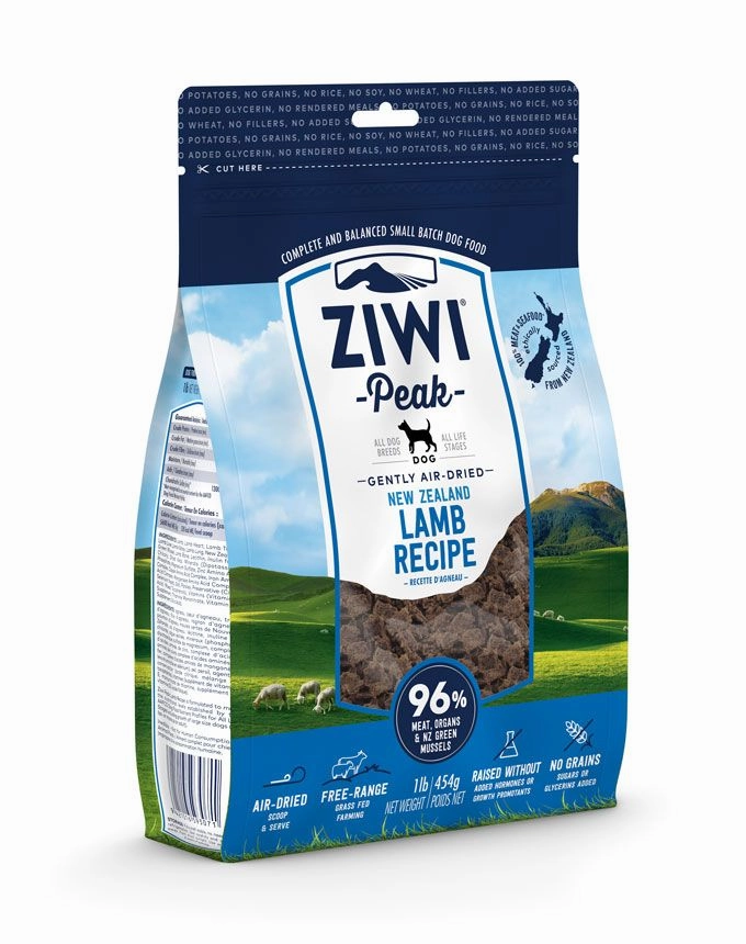 Ziwi Peak Air-Dried Lamb Recipe