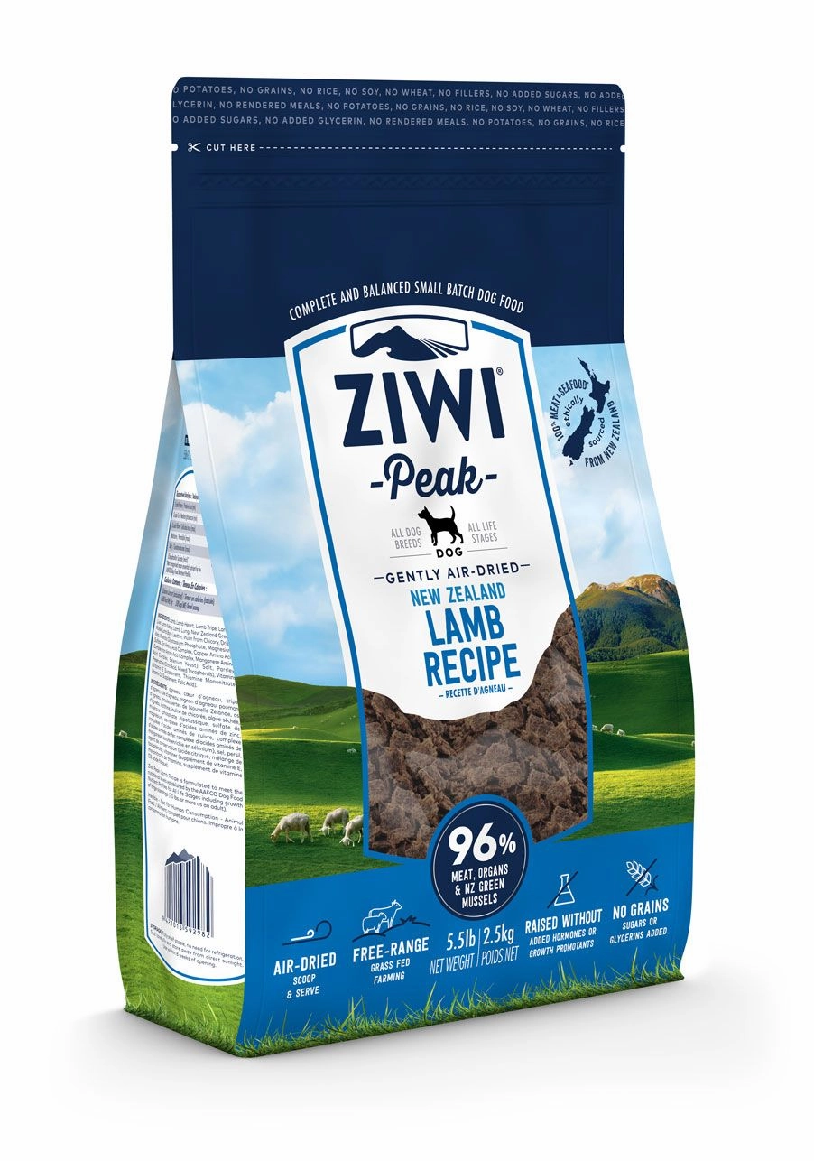 Ziwi Peak Air-Dried Lamb Recipe