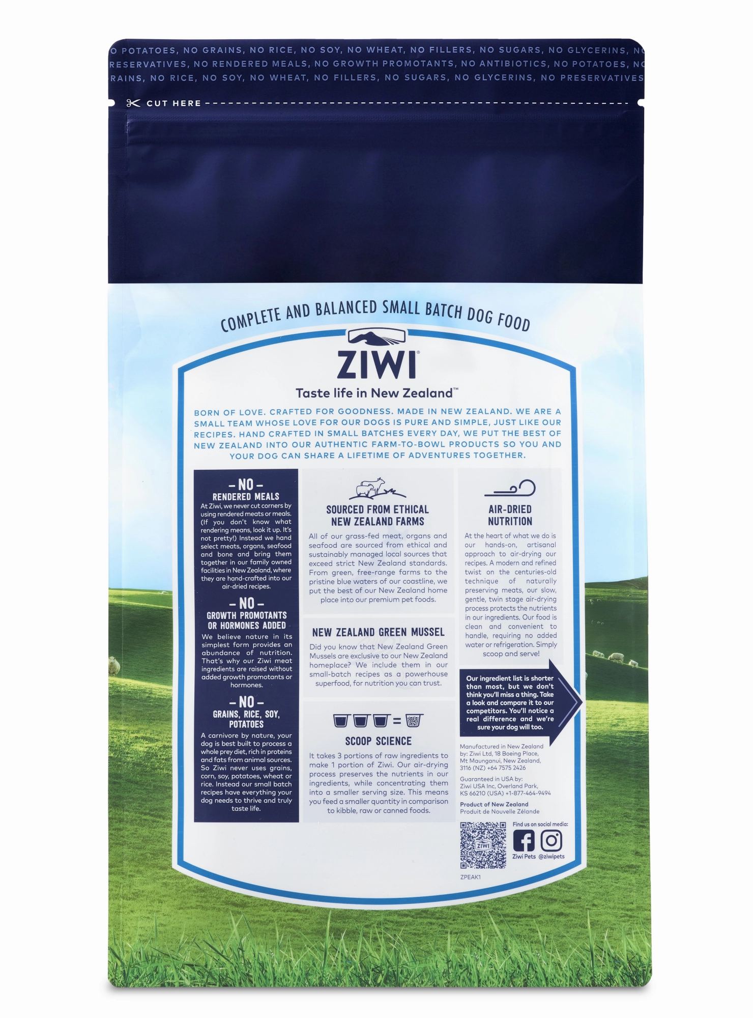 Ziwi Peak Air-Dried Lamb Recipe