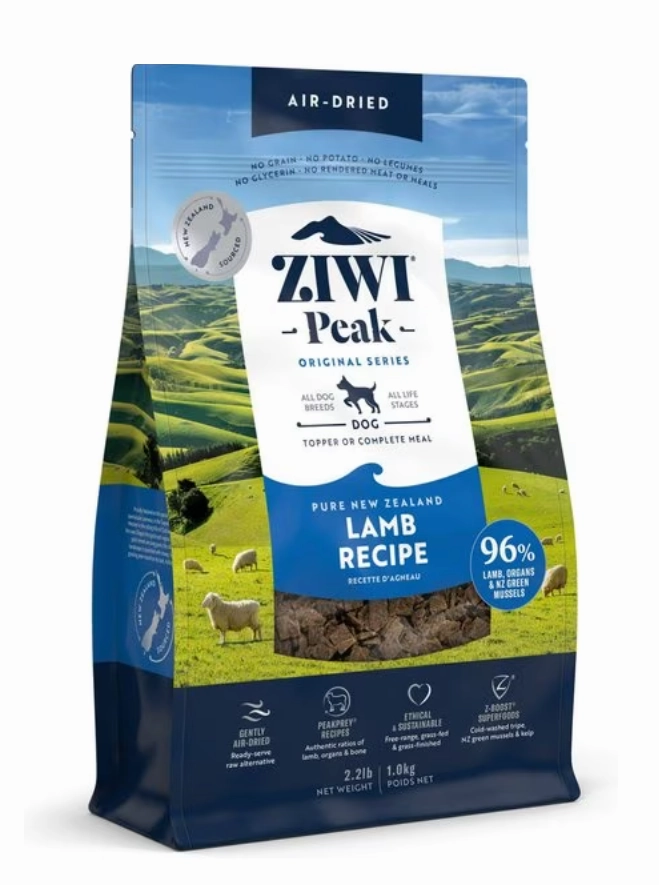 Ziwi Peak Air-Dried Lamb Recipe