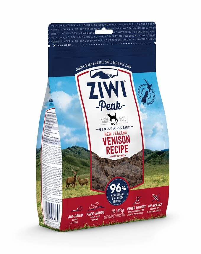 Ziwi Peak Air-Dried Venison Recipe