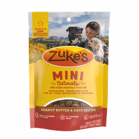Zuke's Mini Naturals Peanut Butter & Oats Recipe Dog Treats